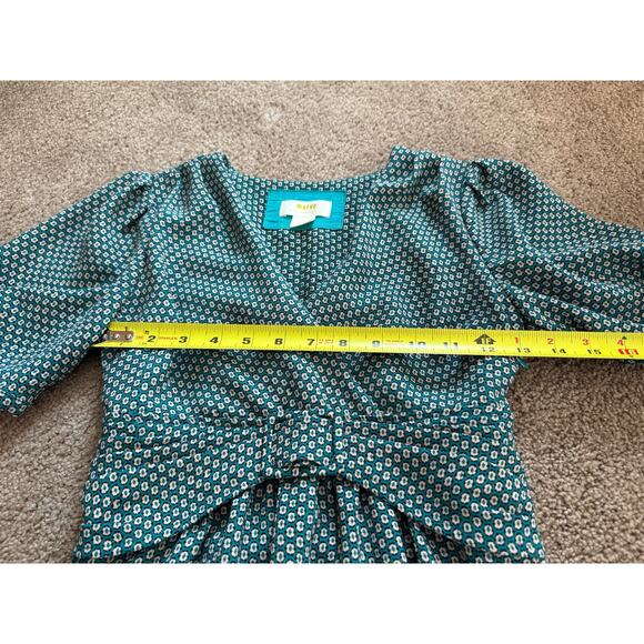 Anthropologie Maeve Keily Belted Dress Knee Length Preppy Classic Retro 00P - Picture 5 of 7